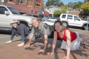 Charles McGlashan, Maureen Parton, and Kirsch
