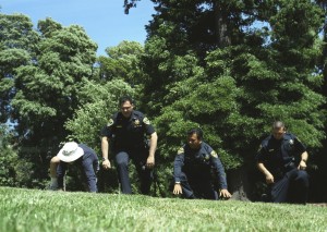San Rafael Police and Kirsch Doing Pilgrimage