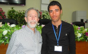 Kirsch with student